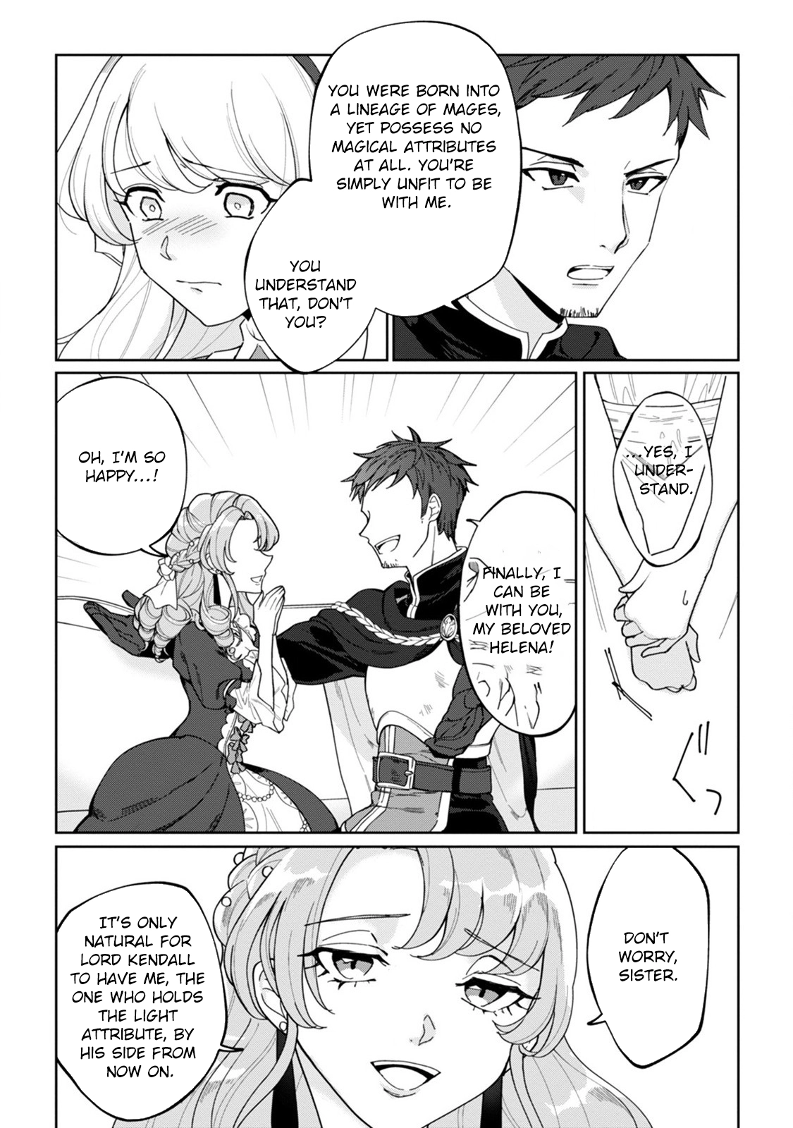 The Lady Betrayed by Her Stepsister Is Loved by a Genius Magician Chapter 1 Page 3